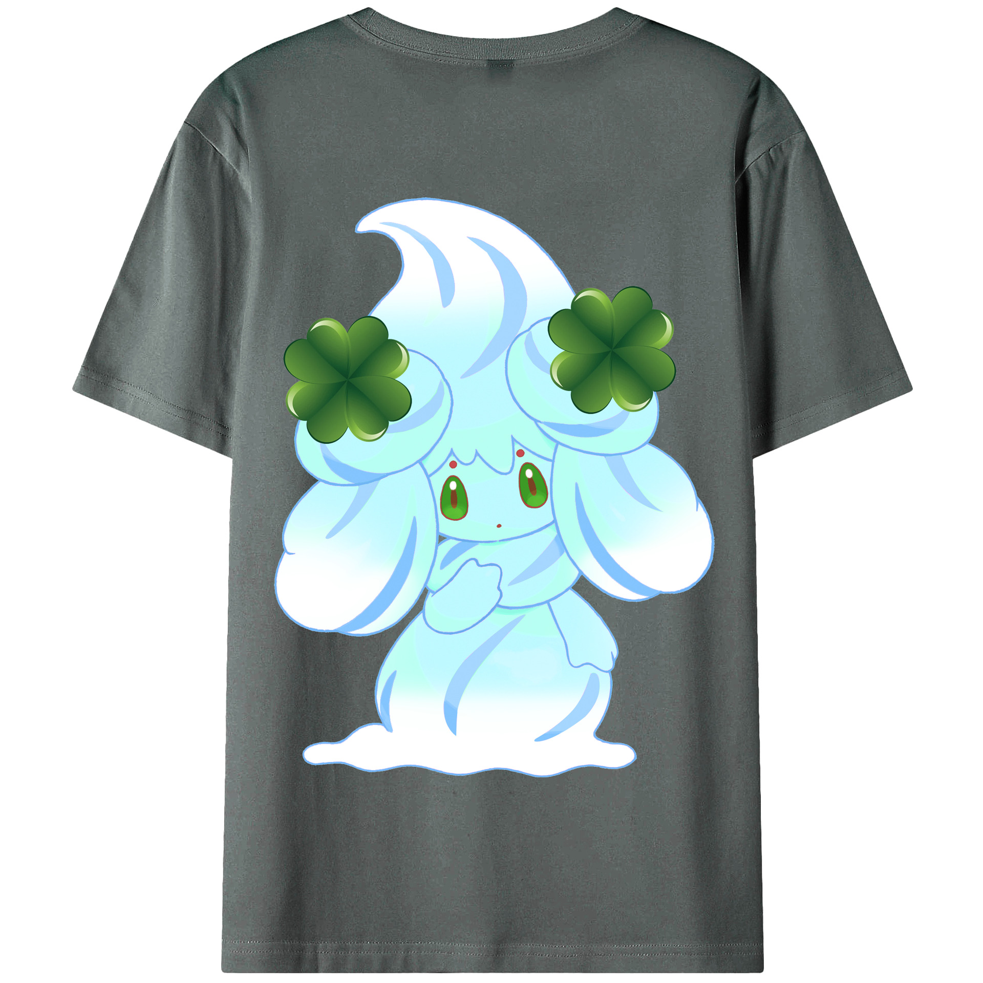 （画像用） ポケットモンスター Pokémon 綿100％半袖Tシャツ（背面プリント）